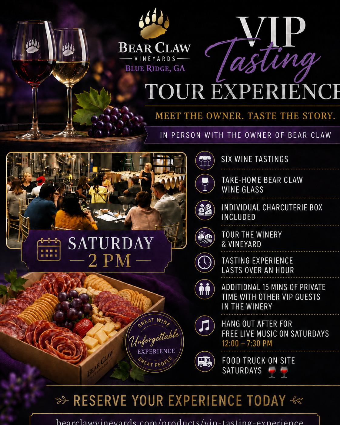 VIP TASTING TOUR EXPERIENCE